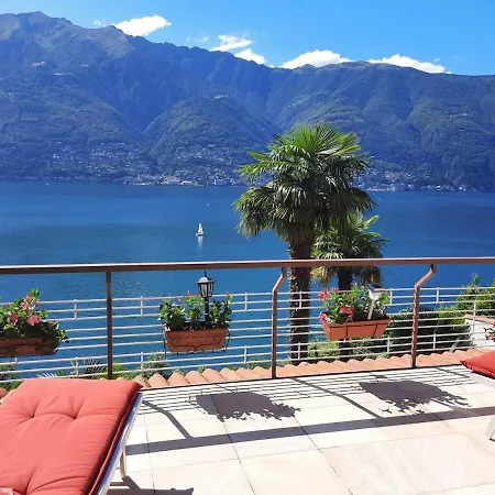 Apartament With Panoramic View & Terrace In Pino, Maggiore - Casa Roccia No 5
